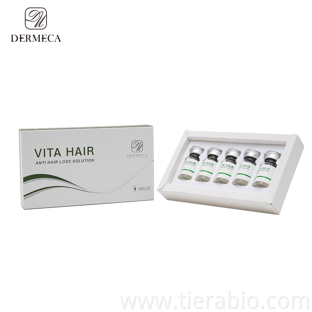 Dermeca Hair Growth Mesotherapy Solution Injectable Meso Cocktail Hair Loss Products